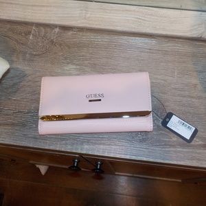 GUESS 👛largo slim blush wallet